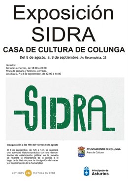 “SIDRA”, Exposición De Poesía Y Artes Plásticas En Colunga.