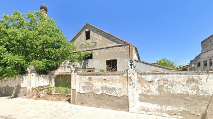 Antigua fábrica 'La Utrerana'. Vista de google maps.