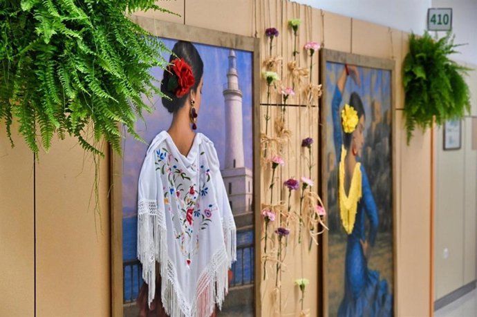 Decoración Feria de Málaga.