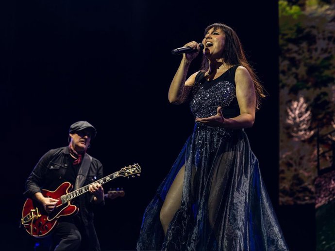 Eva Amaral y Juan Aguirre, del dúo Amaral en Starlite Occident a 08 de agosto de 2025