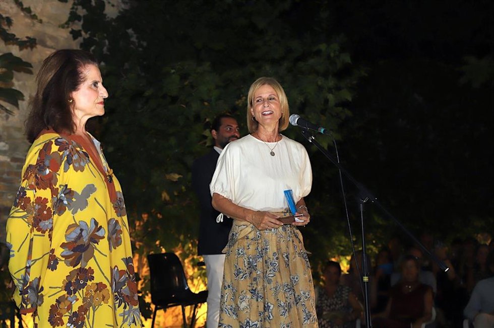 La alcaldesa de Jerez de la Frontera (Cádiz), María José García-Pelayo en el recital flamenco solidario.