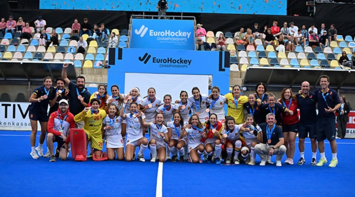 Las 'RedSticks' también se cuelgan el bronce en el Europeo 
