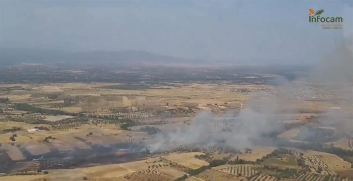 Incendio en El Casar de Escalona