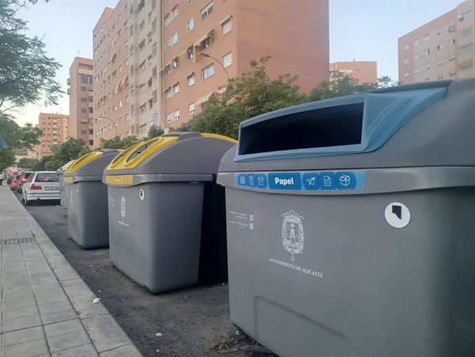 Alicante obtiene "los mejores datos de recogida de envases y cartón de su historia" en el primer semestre