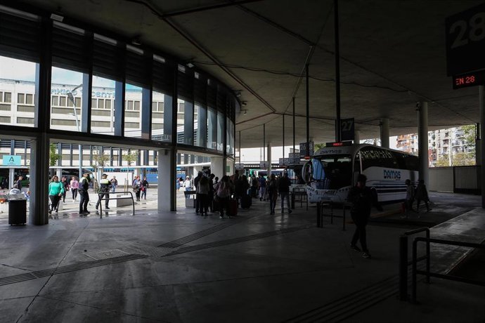 Archivo - Estación de autobuses de Huelva.
