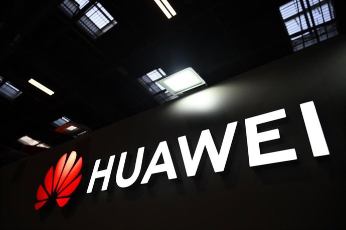 Archivo - Imagen del logotipo de Huawei 