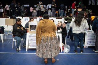 Imagen de archivo de las elecciones generales 2025 en Bolivia 