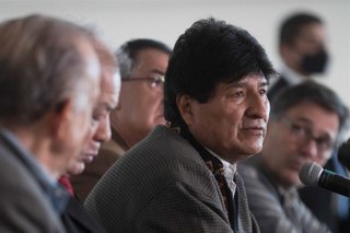 Archivo - El expresidente de Bolivia Evo Morales