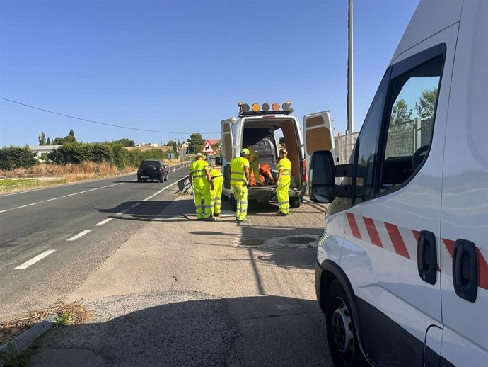 Mejora de la seguridad vial de la carretera RM-702, que conecta la vía regional RM-730 con Archivel.