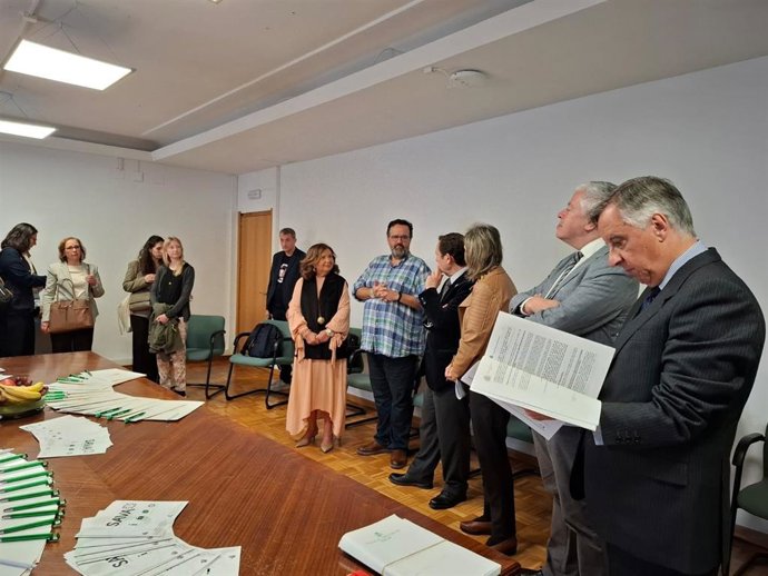 Visita de miembros de la UE a uno de los servicios del SAVA en Andalucía.