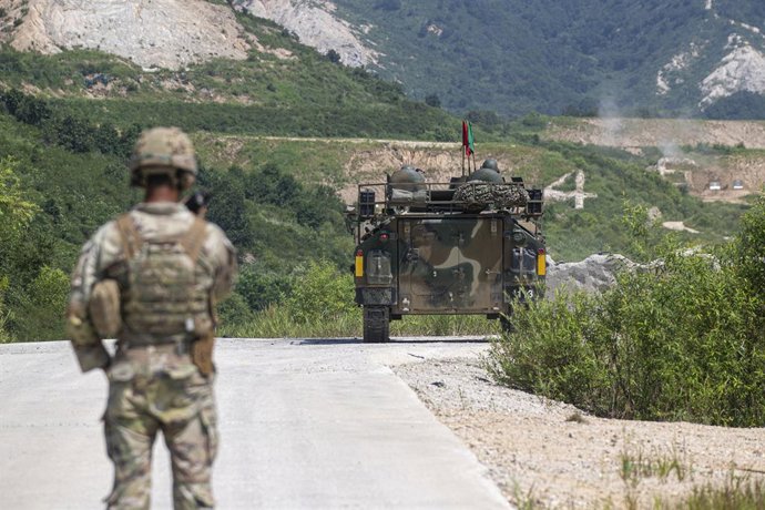 Archivo - 14 de agosto de 2024, Seul, COREIA DO SUL: 14 de agosto de 2024 - Seul, Coreia do Sul - Exército da Coreia do Sul e dos EUA participam de um exercício UFS (Ulchi Freedom Shield) no campo de tiro ao vivo de Seungjin em Paju, Coreia do Sul. A Core