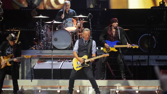 Archivo - Bruce Springsteen en Donostia