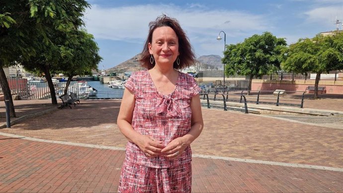 La portavoz de Podemos en la Región de Murcia María Marín