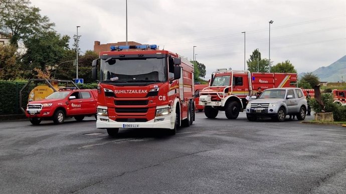 Salida del operativo hacia Castilla y León.