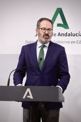 Archivo - El delegado del Gobierno andaluz en Córdoba, Adolfo Molina.