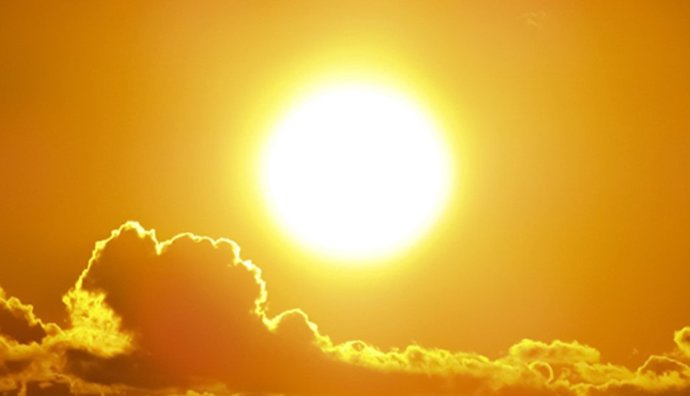 Sol ardiente