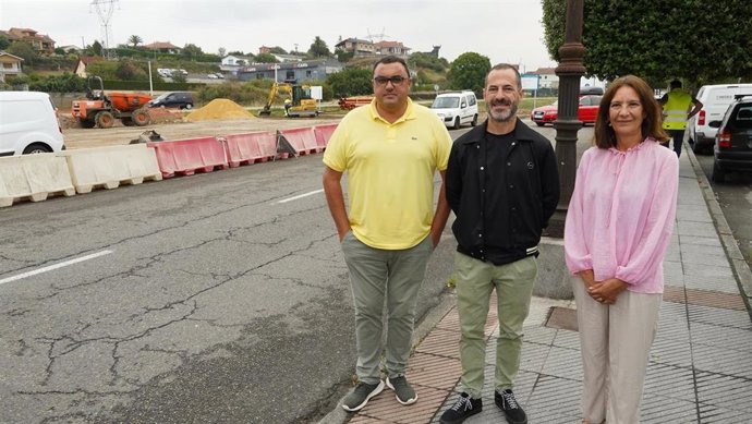 Comienzan las obras de renovación de un tramo de la Avenida de Oviedo de El Berrón