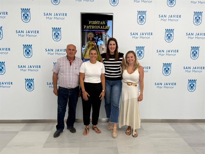 Presentación de las fiestas patronales de Roda, en San Javier
