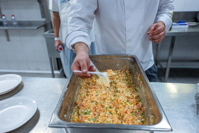Cocina del Hospital Universitario de Jaén.