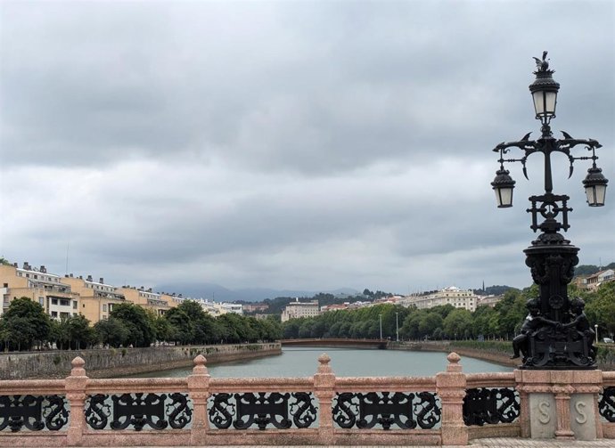 Nubes en San Sebastián