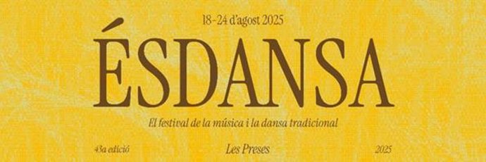 Cartel del festival Ésdansa 2024