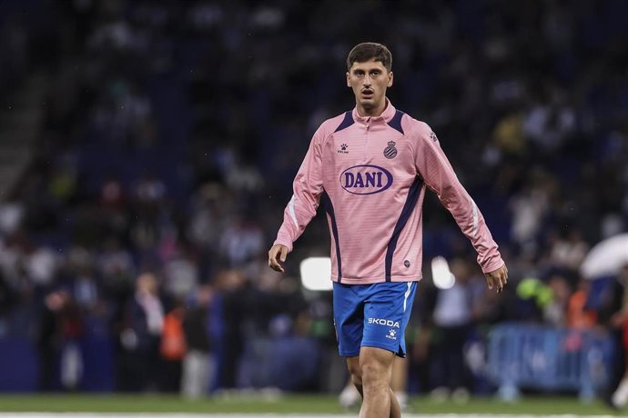 Archivo - Marash Kumbulla con el RCD Espanyol