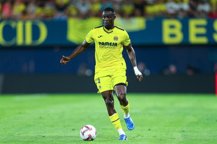 Archivo - Eric Bailly of Villarreal CF in action during the Spanish league, La Liga EA Sports, football match played between Villarreal CF and Atletico de Madrid at La Ceramica stadium on August 19, 2024, in Valencia, Spain.