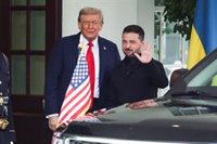 Zelenski describe como "buenas" y "constructivas" las conversaciones con Trump en la Casa Blanca