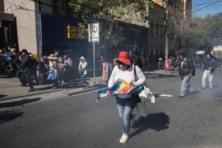 Archivo - Marcha de seguidores del expresidente de Bolivia Evo Morales, quien ha tratado de forzar su incscripción como candidato a las presidenciales pese a estar inhabilitado