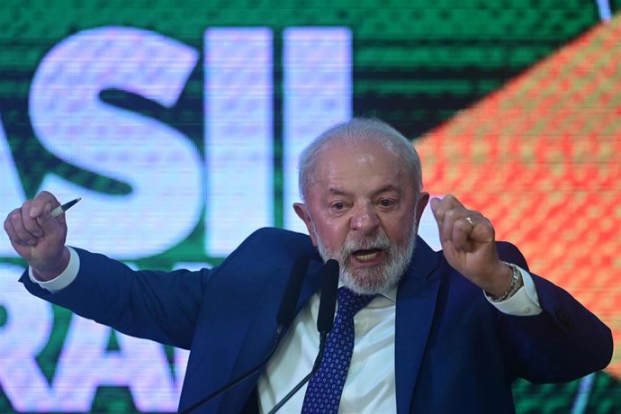 El presidente de Brasil, Luiz Inacio Lula da Silva