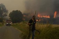 El incendio de Larouco (Ourense) continúa sin control y alcanza las 20.000 hectáreas calcinadas