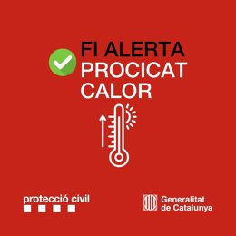 Archivo - Fin alerta Procicat por calir intensa