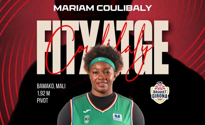 La pívot Mariam Coulibaly refuerza el juego interior del Spar Girona para la temporada 2025-26.