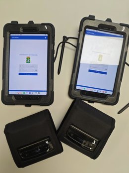 La Policía Local de Barbastro digitaliza la tramitación de denuncias de tráfico mediante tablets e impresoras portátiles