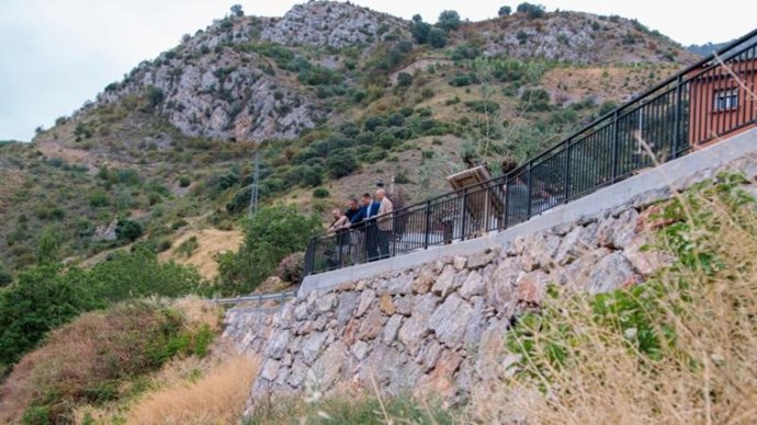 La Rioja financia el 90% de las obras de emergencia para reparar el talud bajo la calle Portillo de Leza
