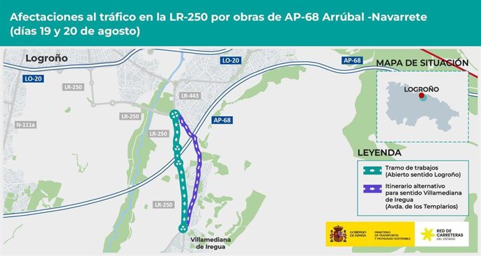 Afectaciones al tráfico