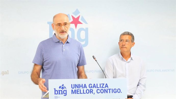 El diputado ourensano Secundino Fernández, a 19 de agosto de 2025.