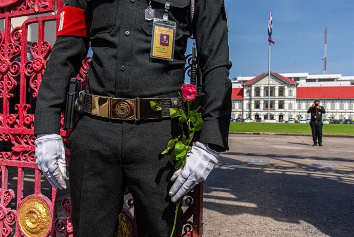 Imagen de archivo de un militar tailandés.