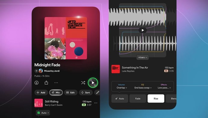 Recurso Mix no Spotify Premium