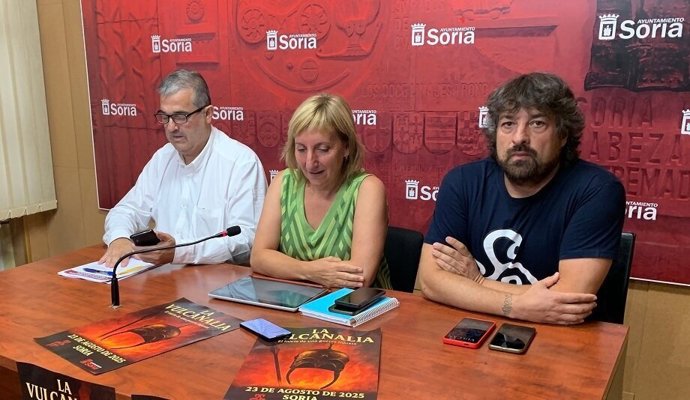 Alberto Santamaría, Yolanda Santos y Rubén García