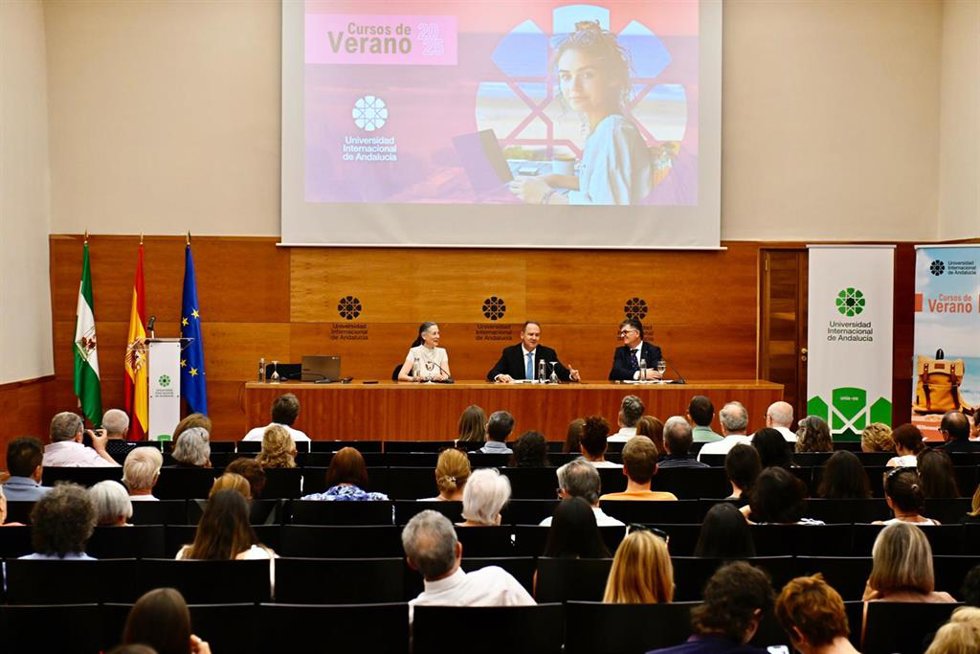 Inauguración de los Cursos de Verano en la Sede Antonio Machado de la UNIA.