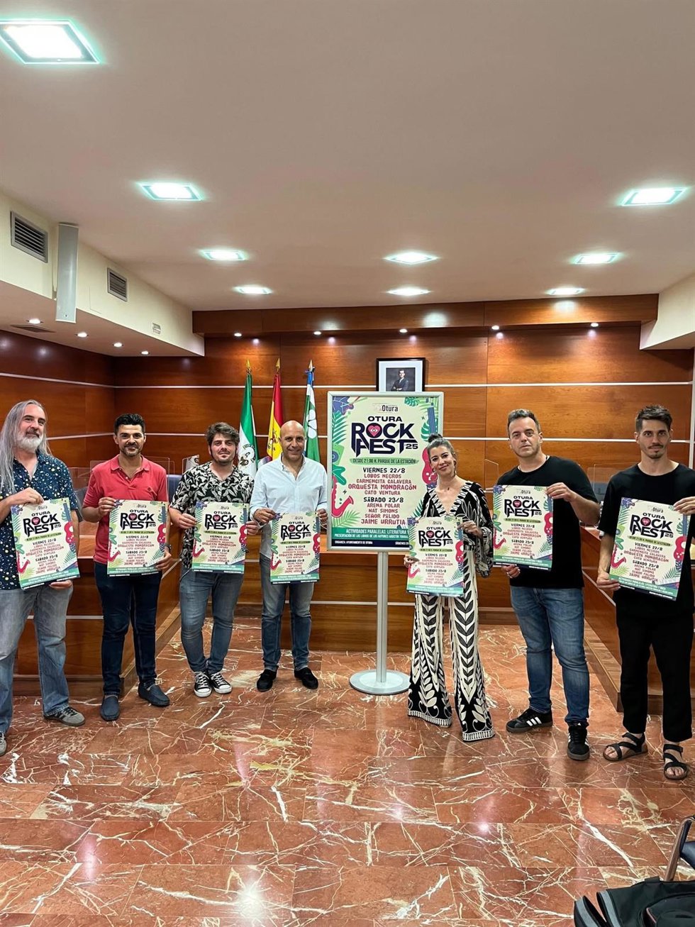 Presentación de la octava edición del Otura Rock Fest.