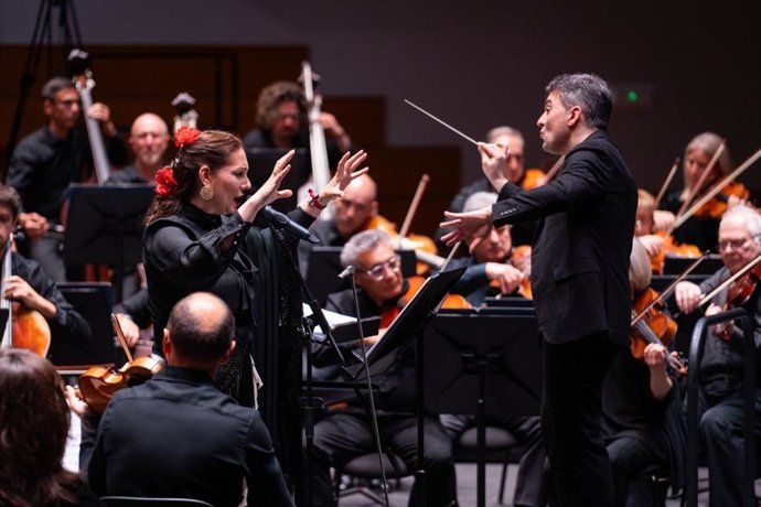 Espectáculo de la cantaora Marina Heredia.