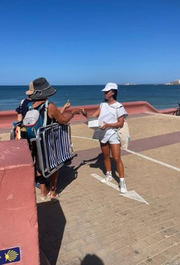 Campaña 'Depende de TODOS' para fomentar un correcto desecho de las colillas.