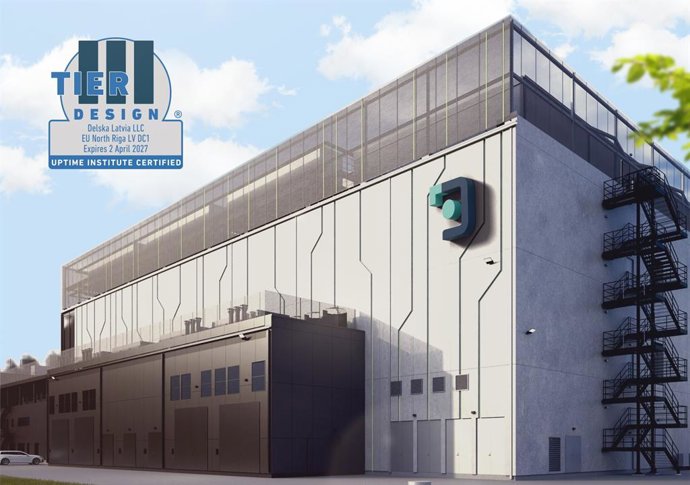 Delska's new 10MW data center in Latvia achieves Tier III Design Certification