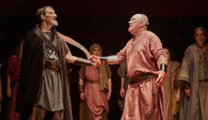 Escena de la obra 'Numancia'