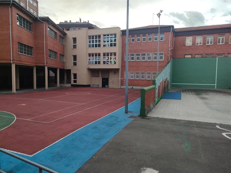 Archivo - Colegio Los Campos, en Gijón.