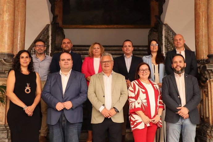 Inegrantes del Grupo Socialista en la Diputación de Córdoba.