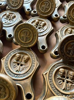 La Catedral de Calahorra presenta dos piezas artesanales en vísperas de las fiestas de San Emeterio y San Celedonio