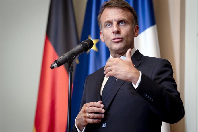 El presidente de Francia, Emmanuel Macron